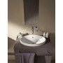 Lavabo encastré Geberit VariForm 55 x 40 cm, ovale - vue détaillée