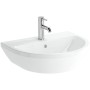 VitrA Integra Waschtisch 59,5 cm, mit Überlaufloch, 1 Hahnloch mittig - Detailansicht