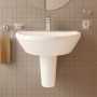 VitrA Integra Waschtisch 59,5 cm, mit Überlaufloch, 1 Hahnloch mittig - Detailansicht