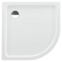 LAUFEN Platina Viertelkreis Duschwanne 100 x 100 x 6,5 cm ohne Antislip