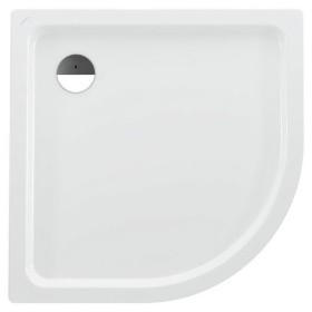 LAUFEN Platina Viertelkreis Duschwanne 100 x 100 x 6,5 cm ohne Antislip