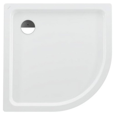 LAUFEN Platina Viertelkreis Duschwanne 100 x 100 x 6,5 cm ohne Antislip