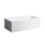 Vasca rettangolare LAUFEN Kartell 170 x 86 cm, autoportante con testata sinistra