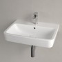 Villeroy & Boch O.novo Aufsatz-Waschtisch 60 x 46 cm mit Überlauf, 1 Hahnloch - Detailansicht