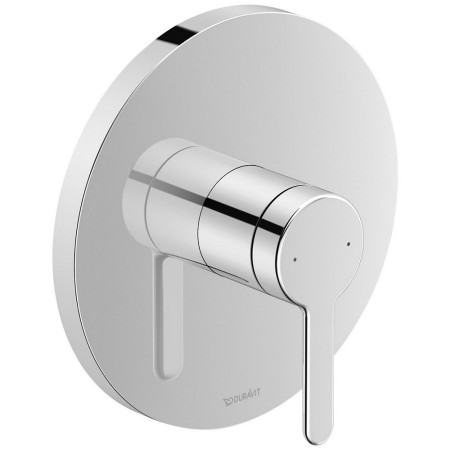 Duravit C.1 Einhebel-Brausemischer Unterputz für 1 Verbraucher mit runder Rosette