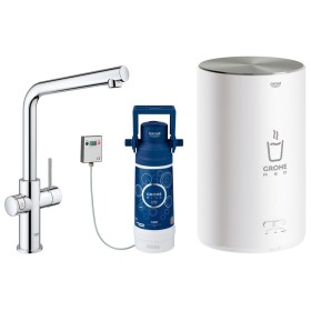 Rubinetto e caldaia GROHE Red Duo taglia M, rubinetto con beccuccio a L