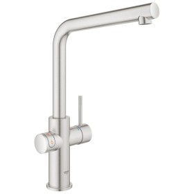 Rubinetto e caldaia GROHE Red Duo taglia M, rubinetto con beccuccio a L