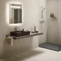 Vasque à poser LAUFEN MEDA 60 x 35 cm, sans trou de robinet ni trop-plein - vue technique