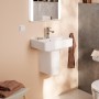 hansgrohe Xanuia Q Halbsäule für Handwaschbecken - technische Ansicht