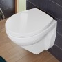 Villeroy & Boch O.novo WC a parete Compact con DirectFlush, senza bordo di scarico