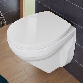 Villeroy & Boch O.novo WC a parete Compact con DirectFlush, senza bordo di scarico