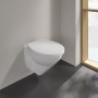 Villeroy & Boch O.novo WC a parete Compact con DirectFlush, senza bordo di scarico - vista tecnica