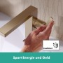 Rubinetto monocomando per lavabo hansgrohe Tecturis E 150 Fine CoolStart con scarico Push-Open