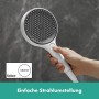 Ensemble de douche hansgrohe Rainfinity 130 avec 3 types de jets, barre de douche 90 cm, EcoSmart - vue technique