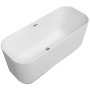 Baignoire autoportante Villeroy & Boch Finion 170 x 70 cm avec anneau design, fonction Emotion