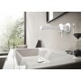 Robinet de lavabo encastré hansgrohe Finoris avec levier unique pour montage mural 16,8 cm - vue détaillée