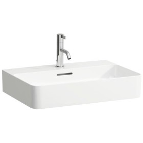 Lavabo da appoggio LAUFEN Val 60 x 42 cm con 1 foro rubinetto, con troppopieno
