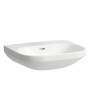Vasque LAUFEN LUA 55 x 46 cm sans trou de robinet, avec trop-plein, non encastrable