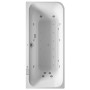 Baignoire à remous Duravit Happy D.2 Plus 180 x 80 cm Coin gauche, avec système Combi