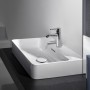 Lavabo d'appoggio LAUFEN Val 60 x 42 cm con 1 foro rubinetto, con troppopieno - vista dettagliata