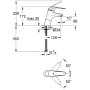 GROHE Euroeco Special Einhand-Waschtisch-Batterie grande - Detailansicht