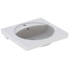 Geberit Preciosa 60 x 55 cm avec trou de robinet et trop-plein