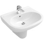 Villeroy & Boch O.novo Waschtisch 55 x 45 cm mit Überlauf, 1 Hahnloch - Detailansicht