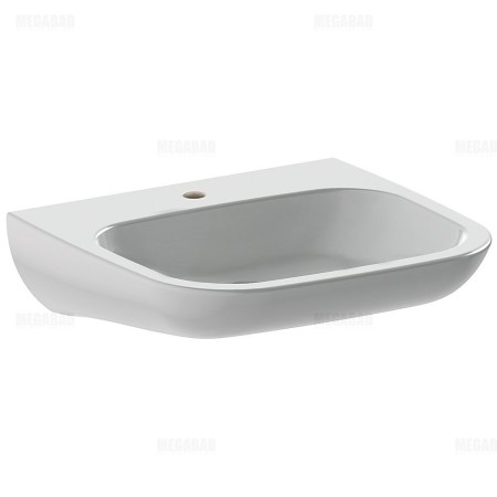 Lavabo Duravit D-Code Vital 60 cm, sans trop-plein