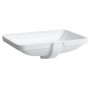Lavabo encastré LAUFEN PRO S par le bas 60 x 40 cm