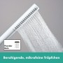 Ensemble de douche hansgrohe Pulsify S 100 avec 1 jet et barre de douche 65 cm, EcoSmart+ - vue technique