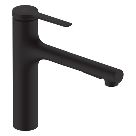 Rubinetto monocomando da cucina hansgrohe Zesis M33 160 con doccetta estraibile