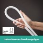 Astina doccia hansgrohe Unica S Puro 65 cm con supporto doccia Easy Slide e tubo doccia 160 cm - vista tecnica