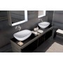 Lavabo sur plan Geberit Citterio avec bonde - vue technique