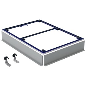 Geberit Installationsrahmen für Setaplano Duschwanne 120 x 120 cm, für 6 Füsse