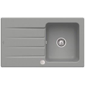 Lavello incasso Villeroy & Boch Architectura 50, piletta di scarico con azionamento a leva eccentrica, reversibile