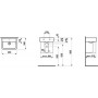 Lavabo LAUFEN PRO A 45 cm - immagine prodotto