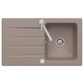 Lavello incasso Villeroy & Boch Architectura 50, piletta con azionamento eccentrico, reversibile