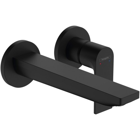 Robinet de lavabo encastré hansgrohe Rebris E avec bec de 20 cm pour montage mural