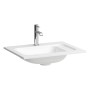 LAUFEN MEDA Vasque de meuble SLIM 57,5 x 44,5 cm, avec trou de robinet sans trop-plein