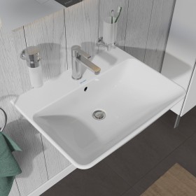 Lavabo Duravit ME by Starck 65 cm avec 1 trou de robinet percé