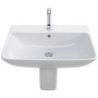 Lavabo Duravit ME by Starck 65 cm avec 1 trou de robinet percé - photo produit