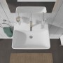 Lavabo Duravit ME by Starck 65 cm avec 1 trou de robinet percé - vue détaillée
