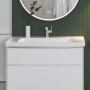Villeroy & Boch Subway 3.0 Mobile lavabo 100 cm, con 1 foro per rubinetto, senza troppo pieno - vista tecnica