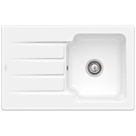 Lavello incasso Villeroy & Boch Architectura 45, scarico con azionamento manuale, reversibile