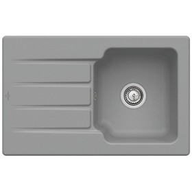 Lavello ad incasso Villeroy & Boch Architectura 45, scarico con azionamento manuale, reversibile
