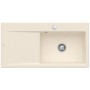 Lavello incasso Villeroy & Boch Subway Style 60 FLAT, scarico con azionamento a distanza, vasca a destra