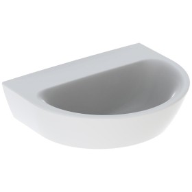 Évier de toilette Geberit Renova 45 x 36 cm sans trou pour robinet ni trop-plein