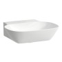 Lavabo à main LAUFEN INO 45 x 41 cm sans trou de robinet ni trop-plein