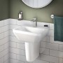 VitrA Integra Handwaschbecken 45 cm, ohne Überlaufloch, 1 Hahnloch mittig - Detailansicht