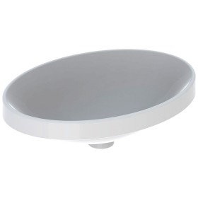 Lavabo encastrable Geberit VariForm 55 x 40 cm, ovale